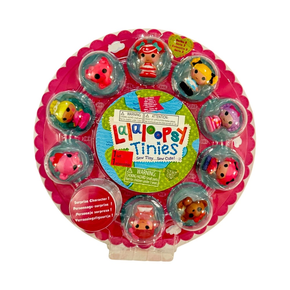 Lalaloopsy Tinies Series 2 Figures Set Pink Pack New Sealed 2014
